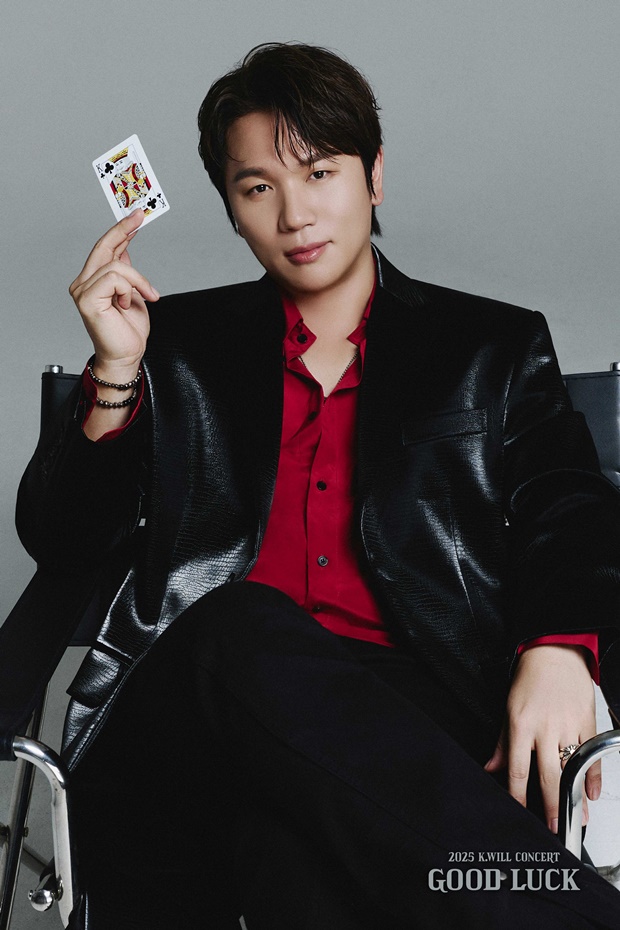 K.will Unveils Magical Concept Photos for Year-End Concert 'Good Luck'