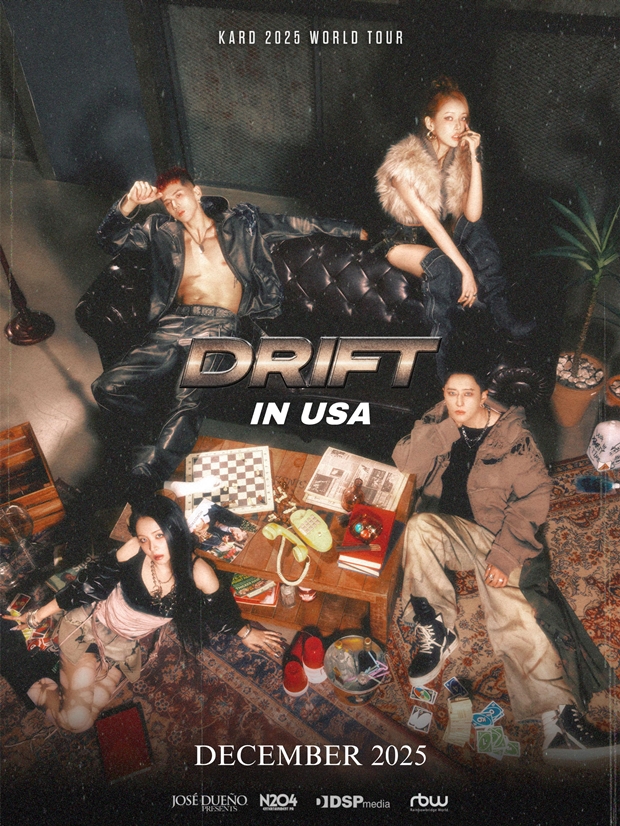 KARD Launches 'DRIFT' World Tour Across Six U.S. Cities