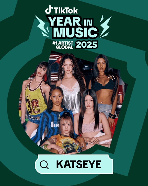 KATSEYE Achieves 30 Billion Views, Tops TikTok's 'Global Artist of the Year'
