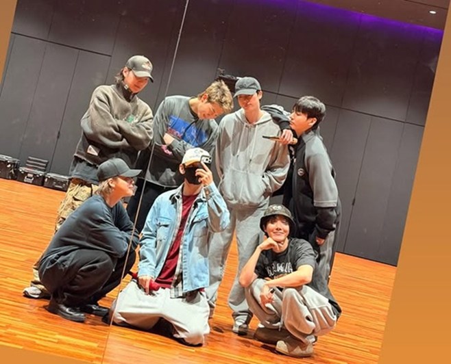 BTS Reveals Full Group in Practice Room, Hinting at Comeback