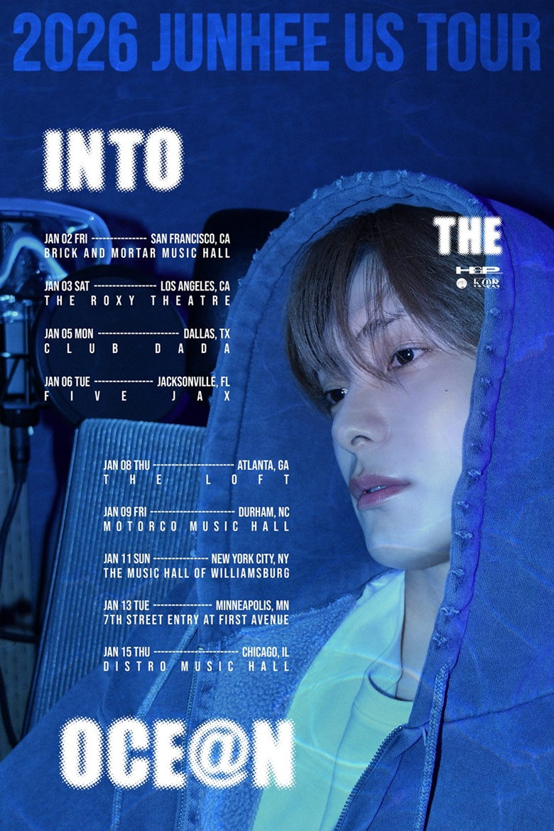 Global Artist Junhee Announces US Tour 'INTO THE OCEAN'