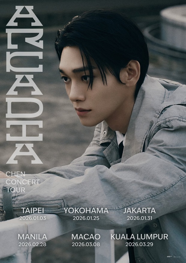 Chen Announces First Concert Tour 'Arcadia' Across 6 Cities in Asia
