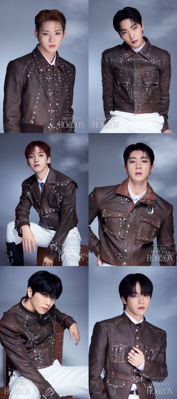 ONF Reveals Individual Images Ahead of Solo Concert… Six Pioneers