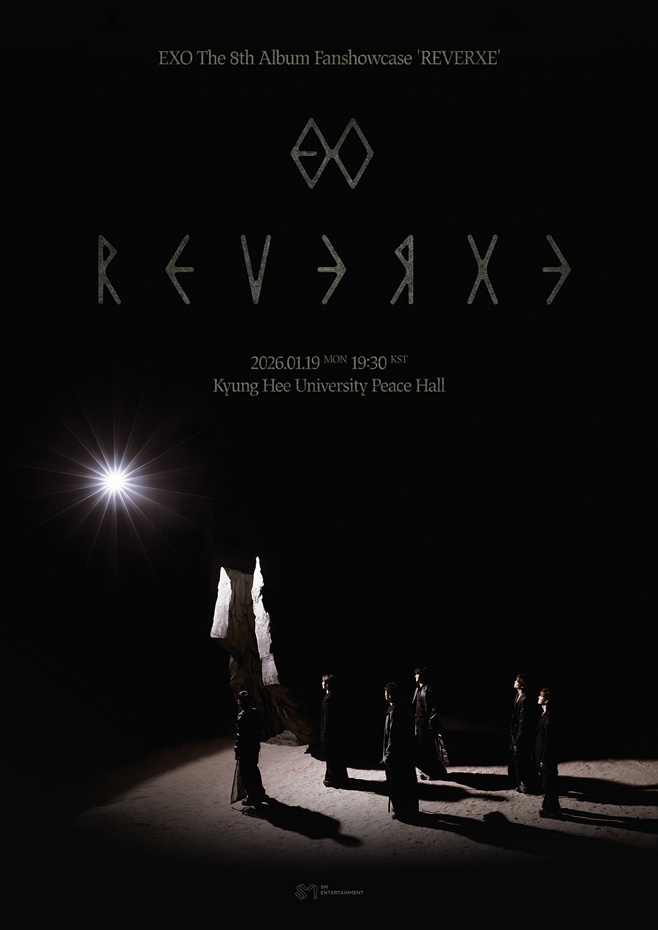 EXO Announces Comeback Showcase for 8th Album 'REVERXE'
