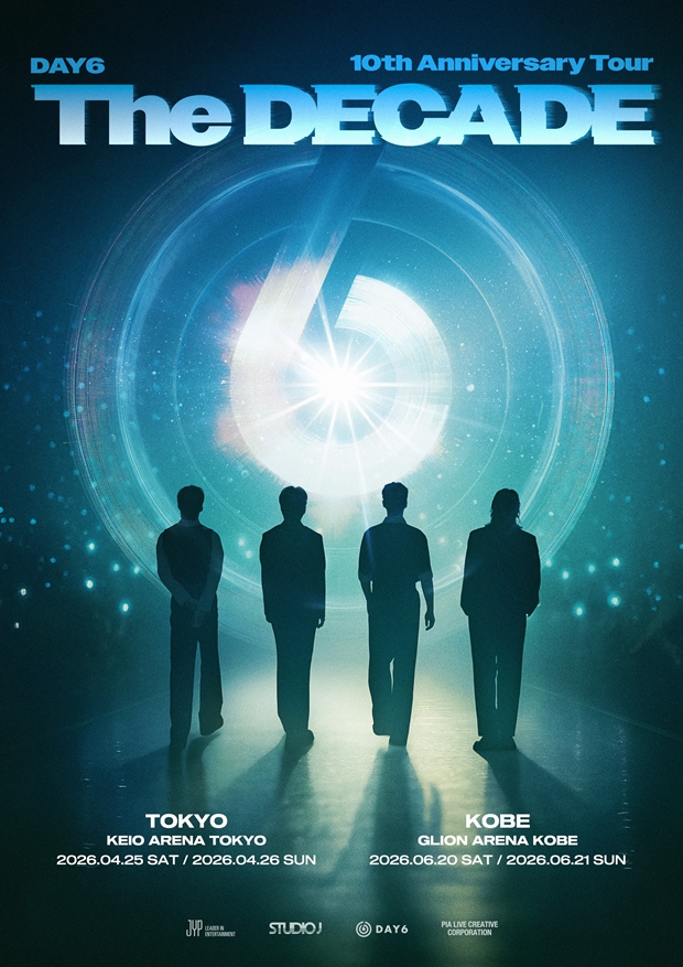 DAY6 Confirms Tokyo and Kobe Concerts for 10th Anniversary Tour