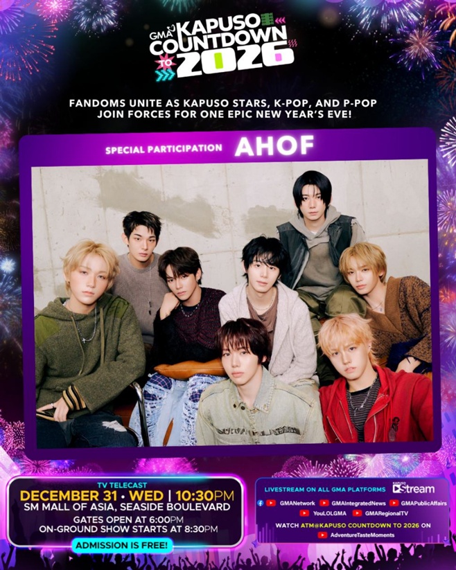 Nine Takes Center Stage at the Philippines Countdown Show