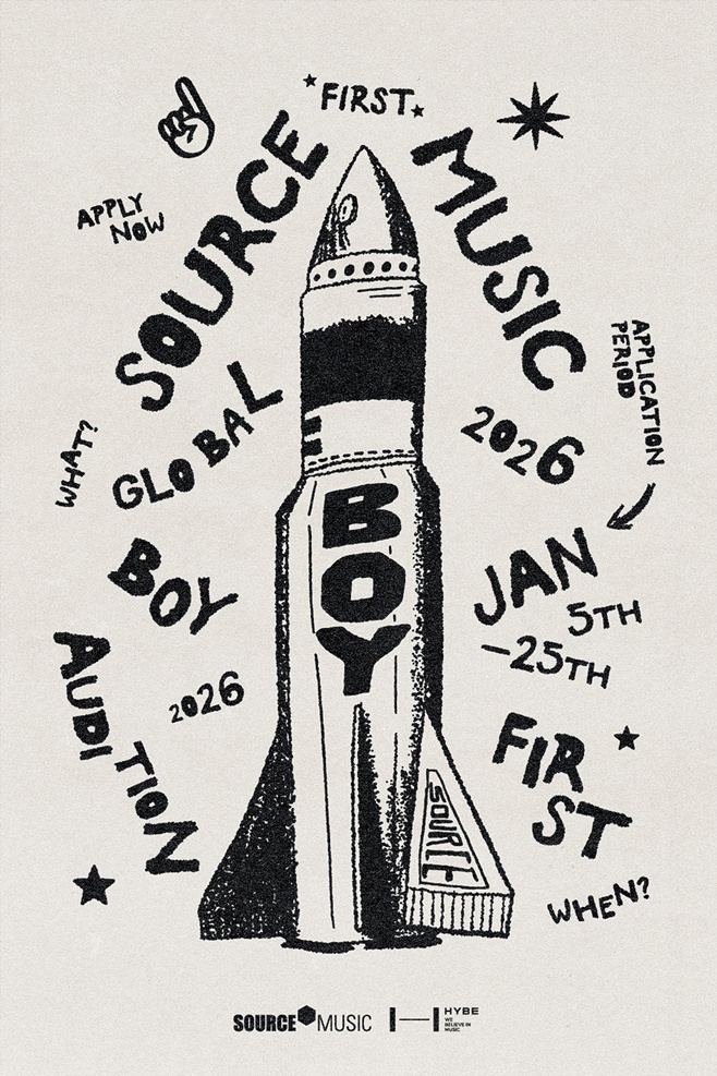 LE SSERAFIM's Agency SOURCE MUSIC Launches First Boy Group Audition