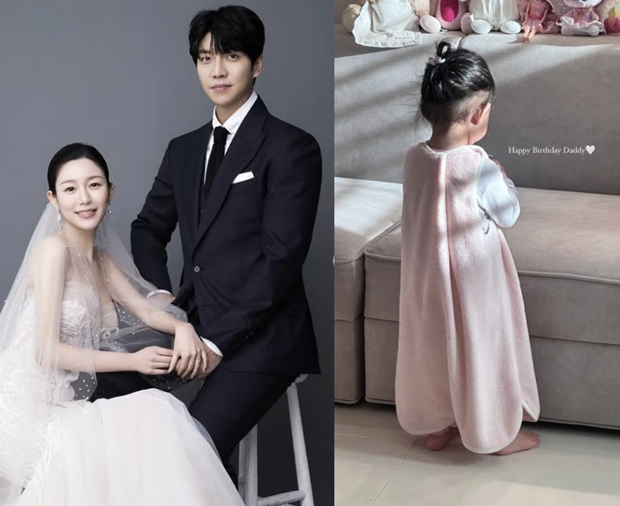Lee Seung Gi’s Adorable Daughter Celebrates His Birthday