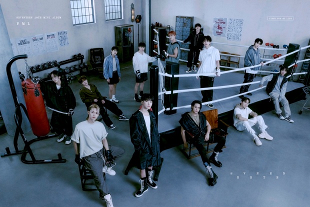 SEVENTEEN Surpasses 300 Million Streams on Spotify