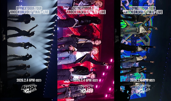 BOYNEXTDOOR to Release Their First Live Album on February 4th