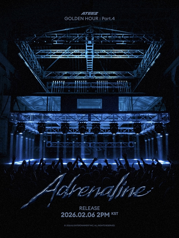 ATEEZ Mempersembahkan Poster MV 'Adrenaline', Tingkatkan Antusiasme