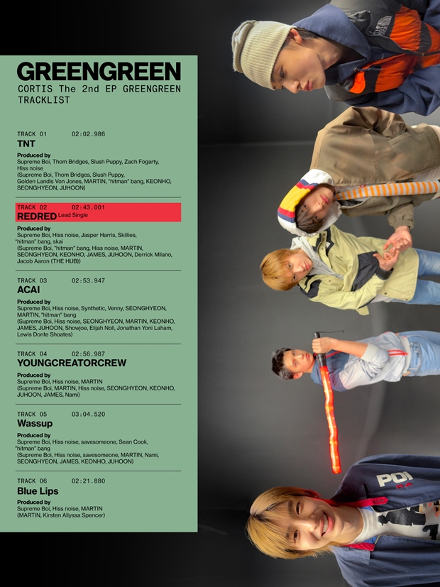 CORTIS Reveals Tracklist for Mini Album 'GREENGREEN' and Surpasses 2 Million Pre-orders