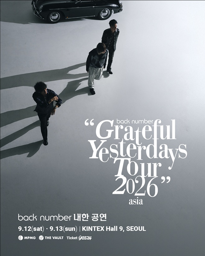 Japanese Band Back Number Announces First Concert in Korea This September