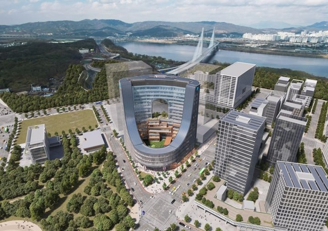 강동구, JYP 신사옥 건축 허가…문화 거점 조성 착수