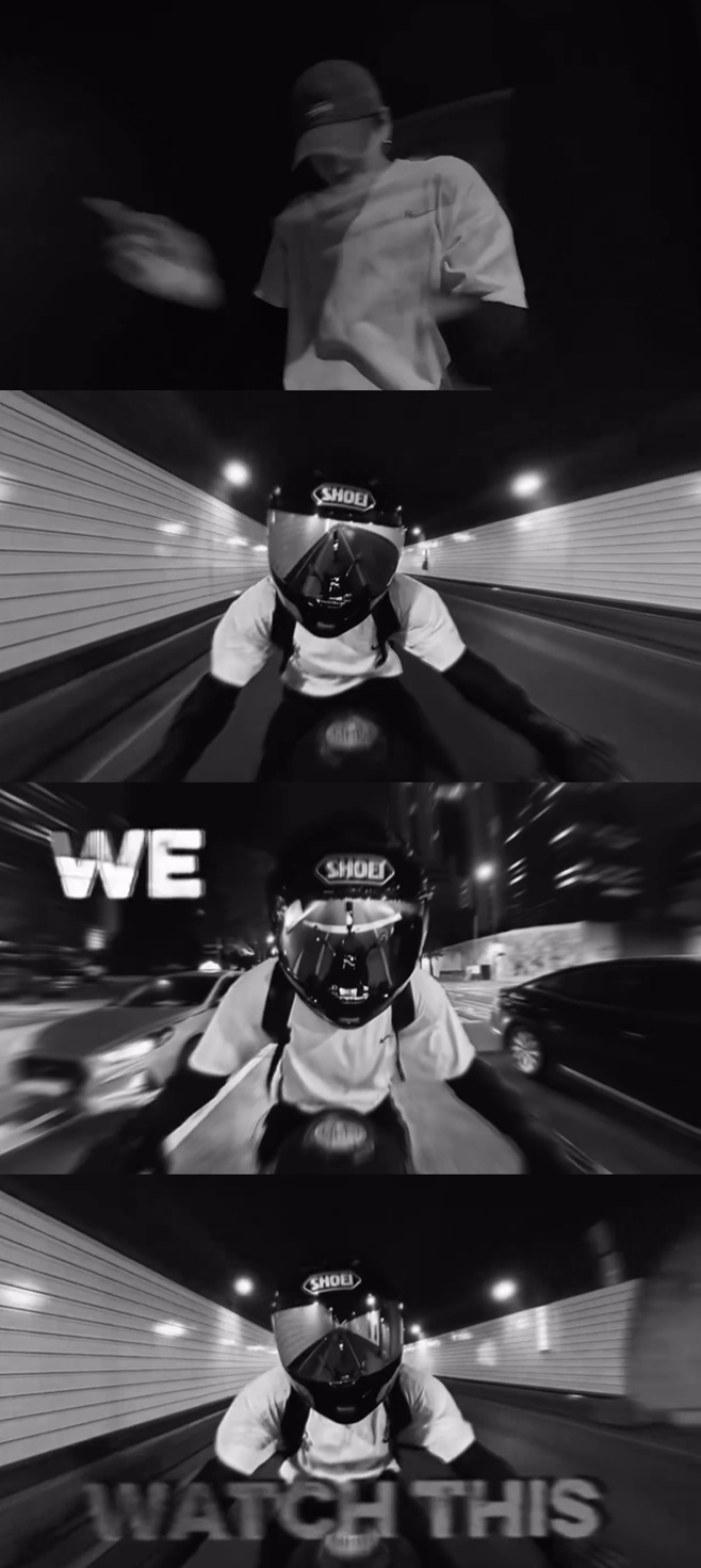 BTS Jungkook Takes on Hooligan Challenge Riding a Bike