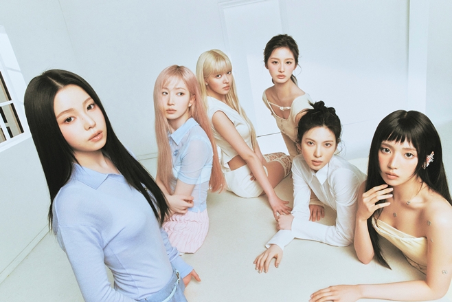 NMIXX Mengungkap Foto Konsep untuk Album Mendatang 'Heavy Serenade'