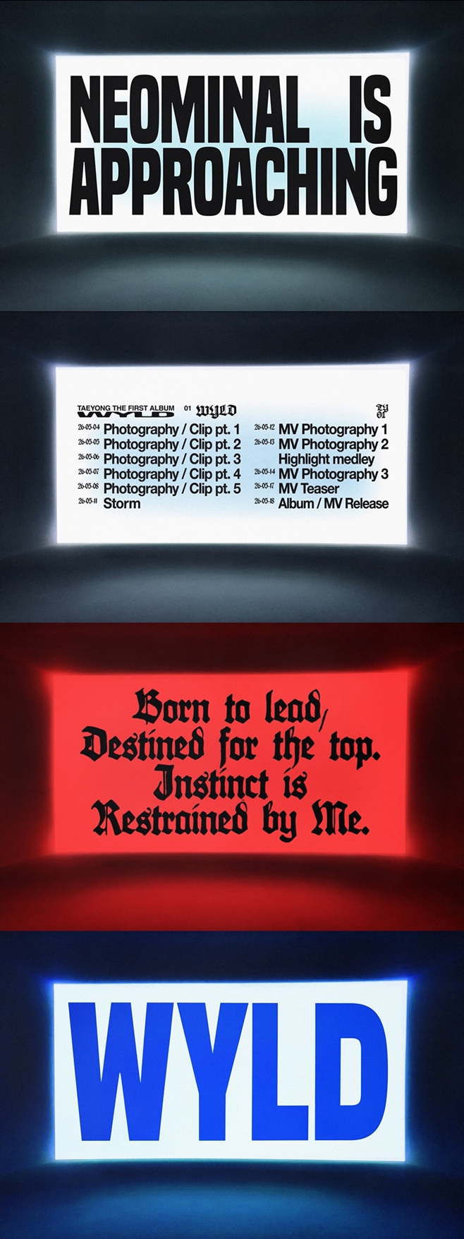 태용, 첫 정규 앨범 '와일드'로 컴백…풍성한 프로모션 예고