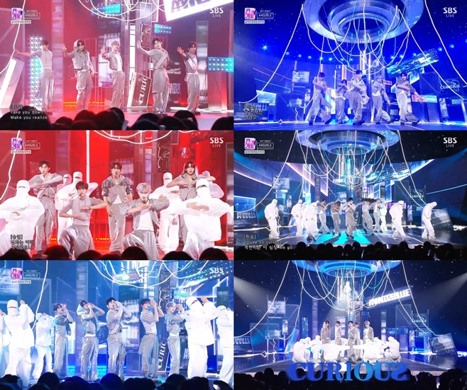 AND2BLE Mempersembahkan Lagu Baru 'Curious' di 'Inkigayo' Sambil Menjadi MC Spesial